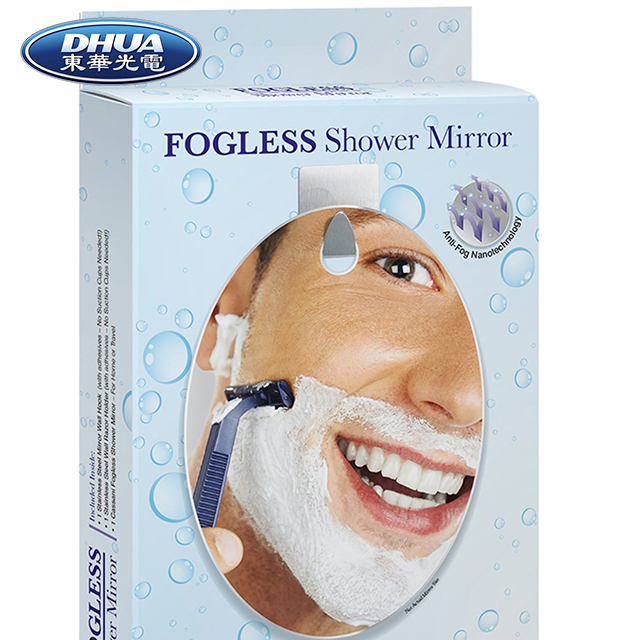 Unbreakable Fogless Shaving Mirror PC Mirror For Bathroom