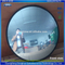 Adjustable safety convex mirror for security