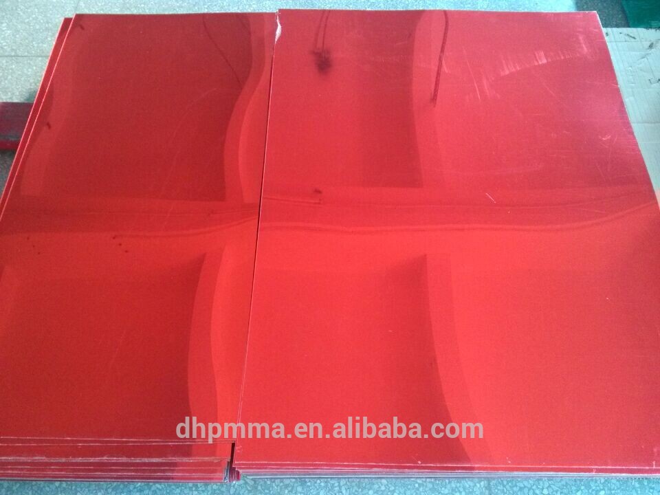 High reflective acrylic mirror, gold acrylic mirror