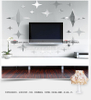 Star Shape Acrylic Mirror Wall Sticker for Ceiling Decoration