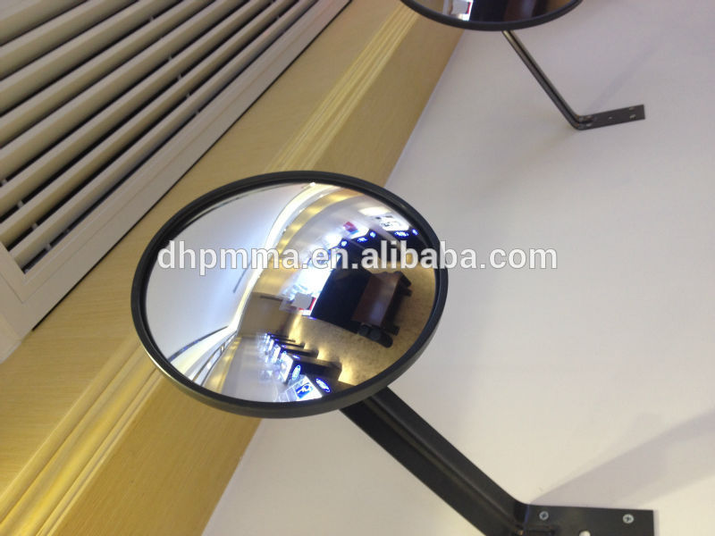 Adjustable Convex Blind Spot Mirror for Store Safety, Warehouse Side View