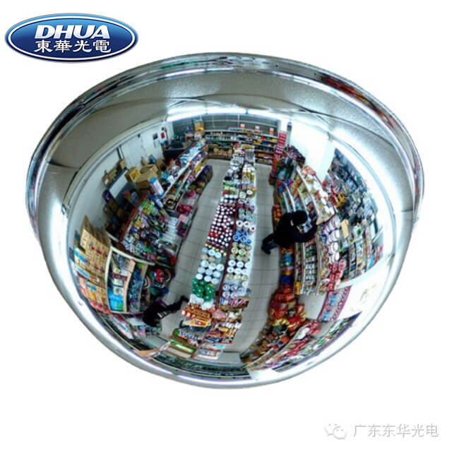 Security Reflective Acrylic Convex Mirror For Shopping Mall
