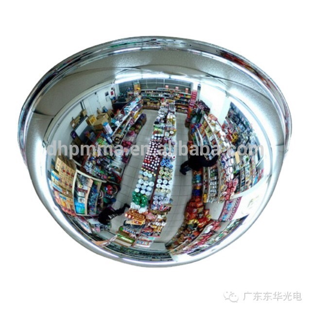 2018 hot 600mm acrylic concave mirror for exterior