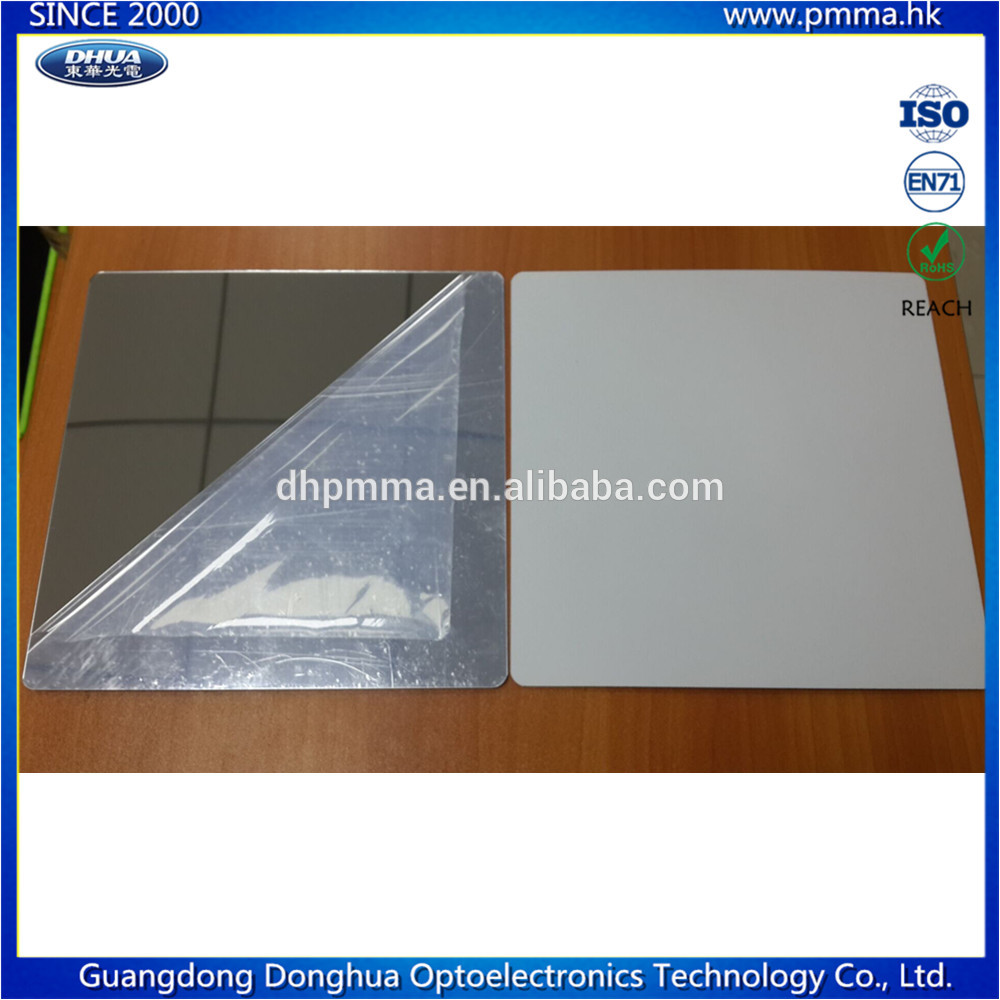 1.0mm thick plastic acrylic mirror with rounded corner