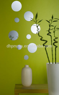Acrylic Wall Mirror Sticker with Self Adhesive for Decoration