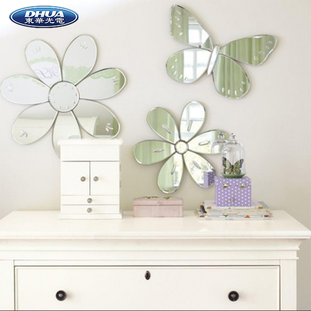 2019 Popular Heart Acrylic Mirror For Wall Decoration