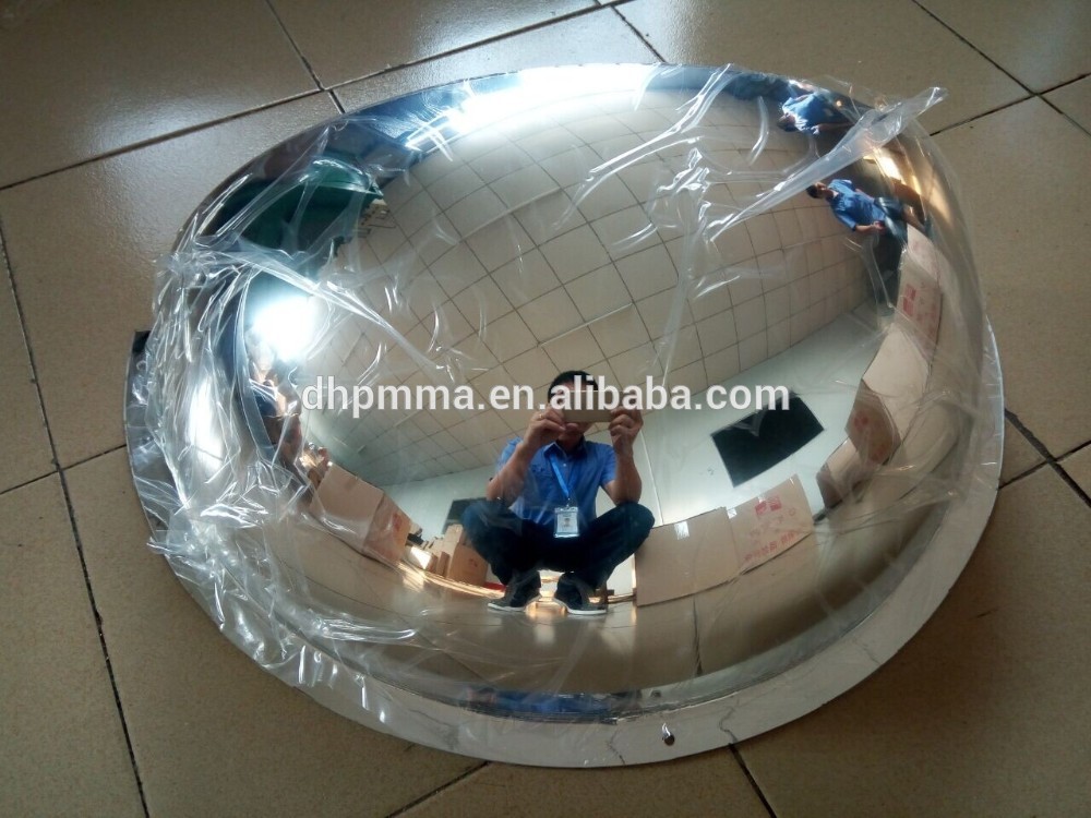 External Dia 1000mm Acrylic Convex Mirror with Hood