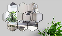 Hexagon acrylic mirror