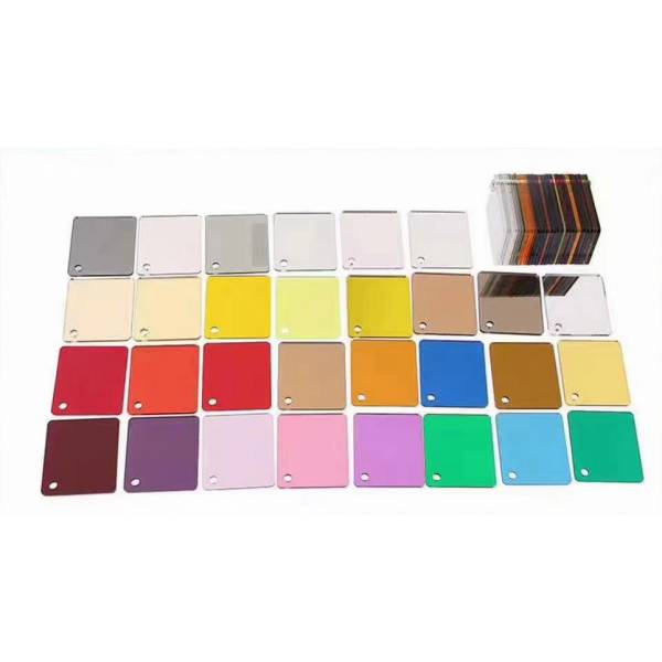 Large 3mm Acrylic Mirror Custom Cut To Size Colorful One Way Two Way Pmma Mirror