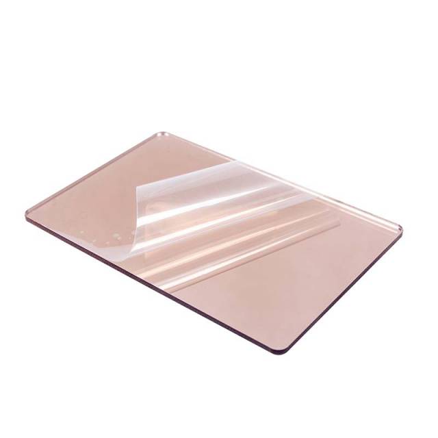 Rose Gold Mirrored Acrylic Sheet for Sign Decoration Topper